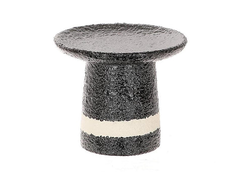 Hbx Natural Living Kerzenhalter für Stumpenkerzen, Durchmesser 12 x 10,5 cm
