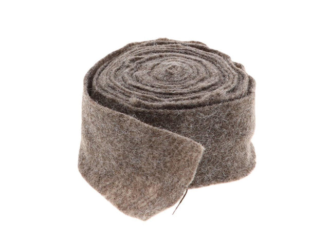 Hbx natural living decoratie viltlint bruin l500 b8