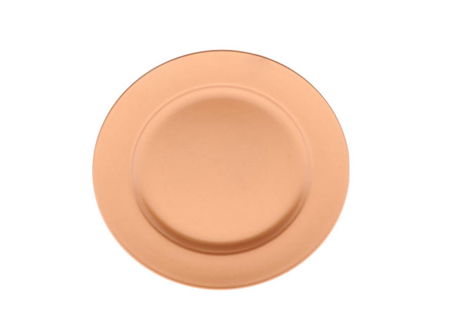 Hbx natural living ronde melamine schaal koper h2 d20