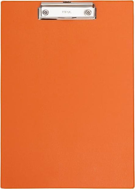 Maul 12 x Klemmbrett - A4 Hochformat - Neon Orange - Vorteilsset