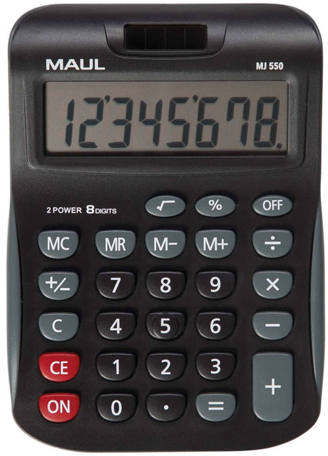 Maul Tischrechner MJ 550 | Junior | schwarz