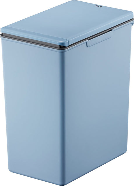Eko - Morandi Touch 20 Liter - Kunststoff - Blau - Abfalleimer