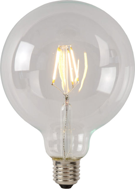 Lucide g125 Klasse B - Glühlampe - ø 12,5 cm - LED dimmbar - E27 - 1x7W 2700K - transparent