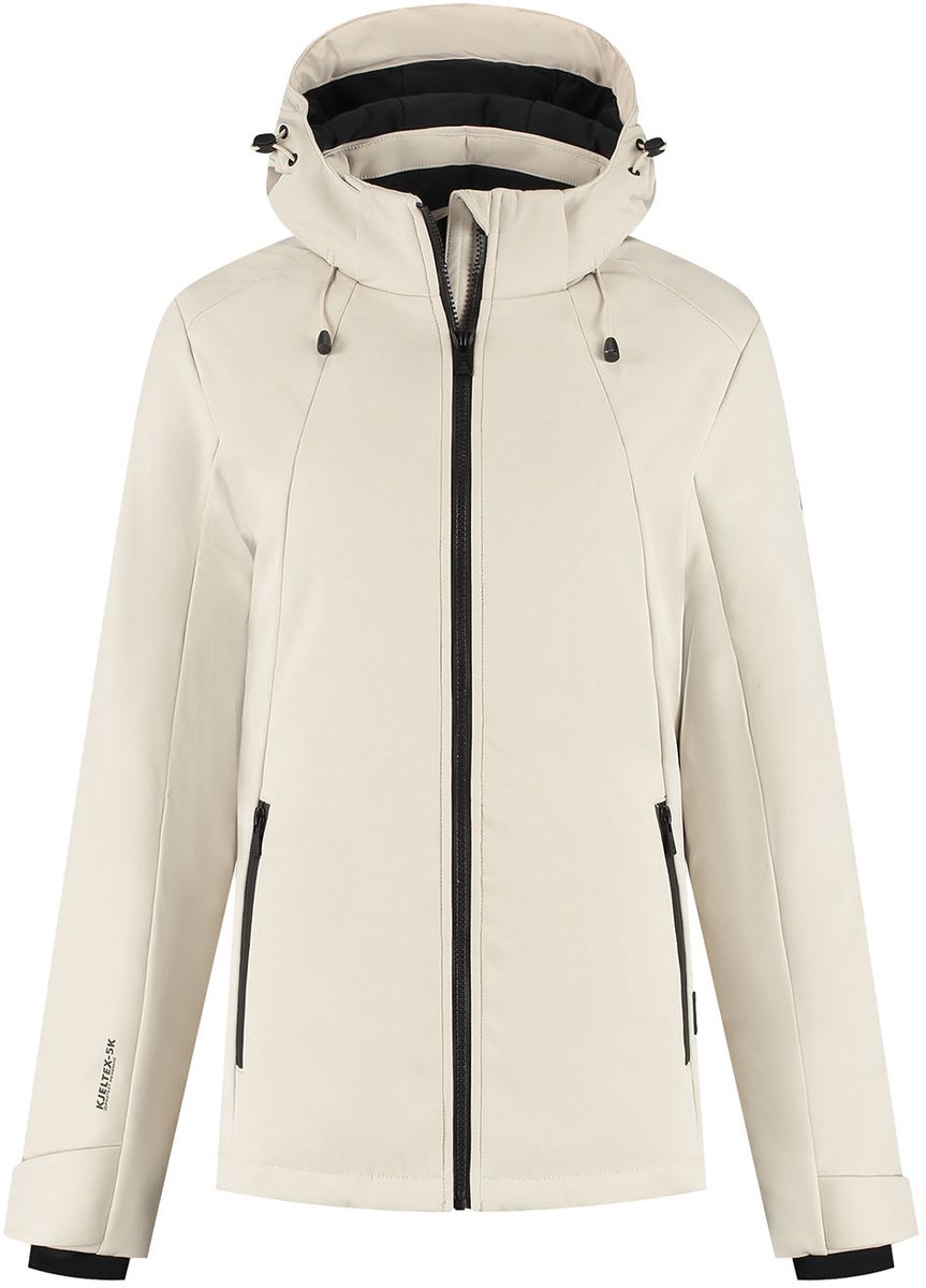Kjelvik karlijn dames outdoorjas - sand 42
