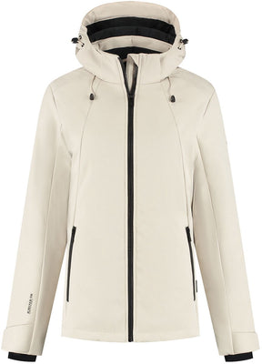 Kjelvik karlijn dames outdoorjas - sand 42