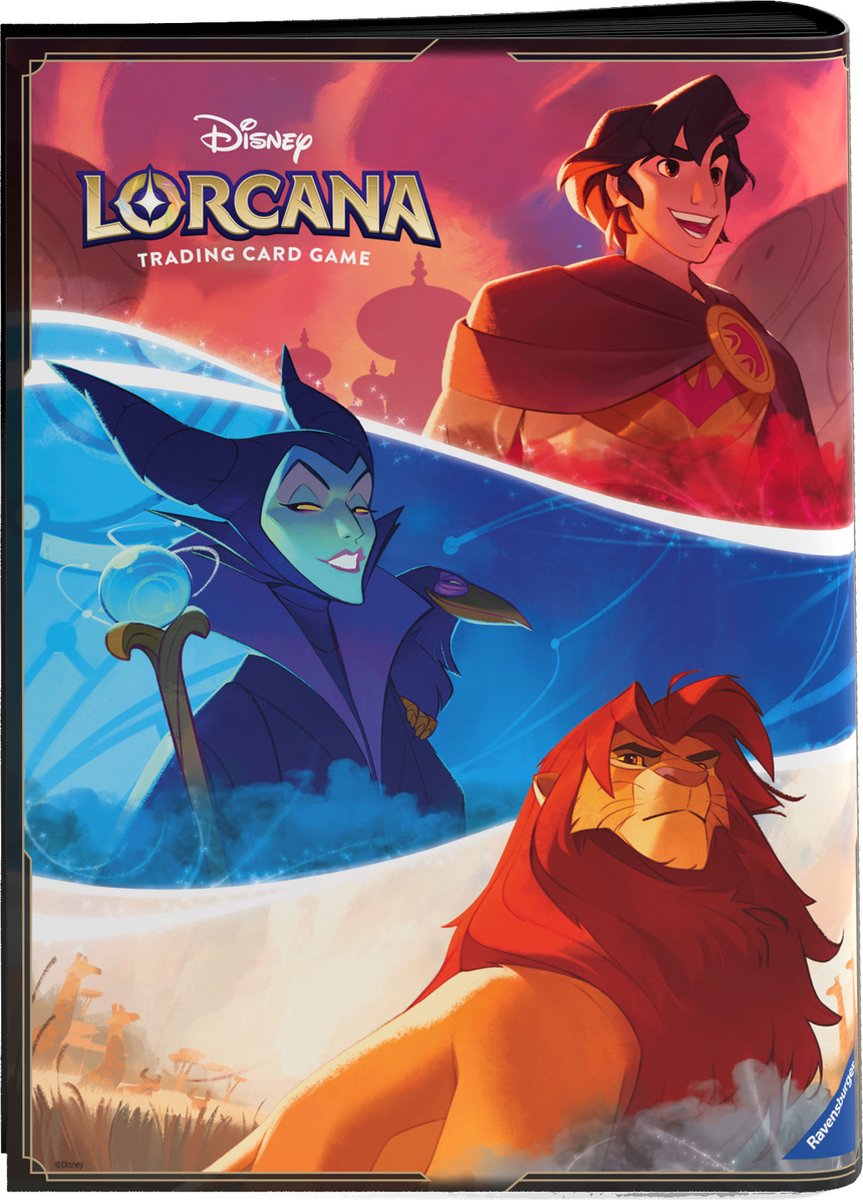 Ravensburger Disney Lorcana TCG – Nicholas Kole Lorebook Kartenportfolio