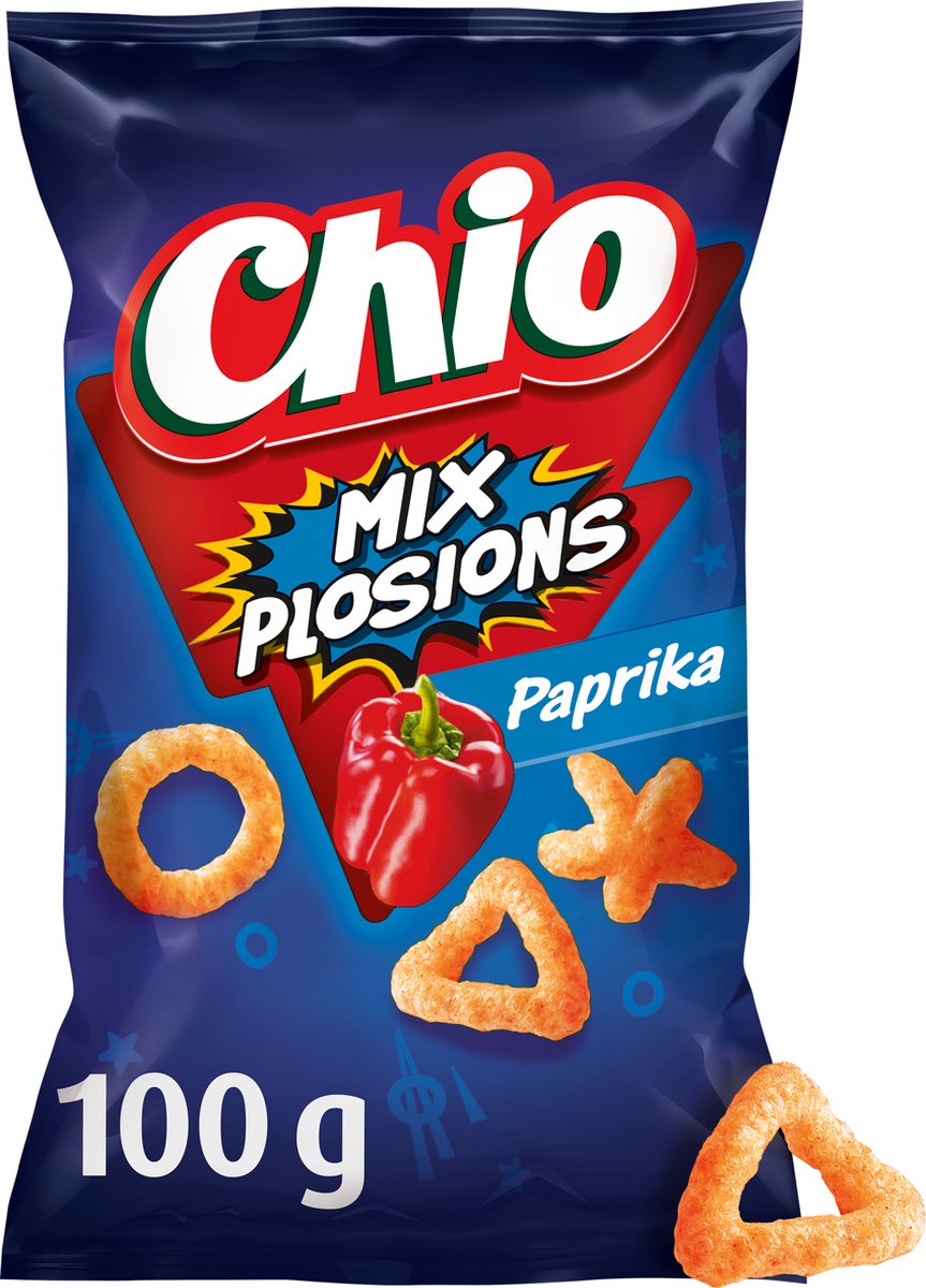 Chio Mixplosions Paprika - Chips - 12x100 Gramm
