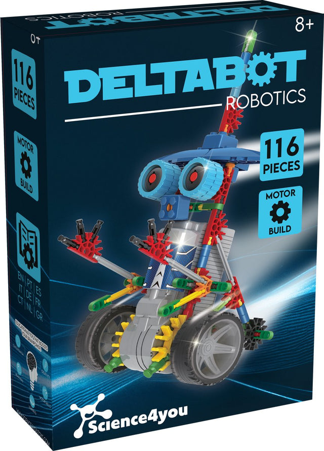 Sience4you robotics deltabot - experimenteerdozen - science - stem - educatief