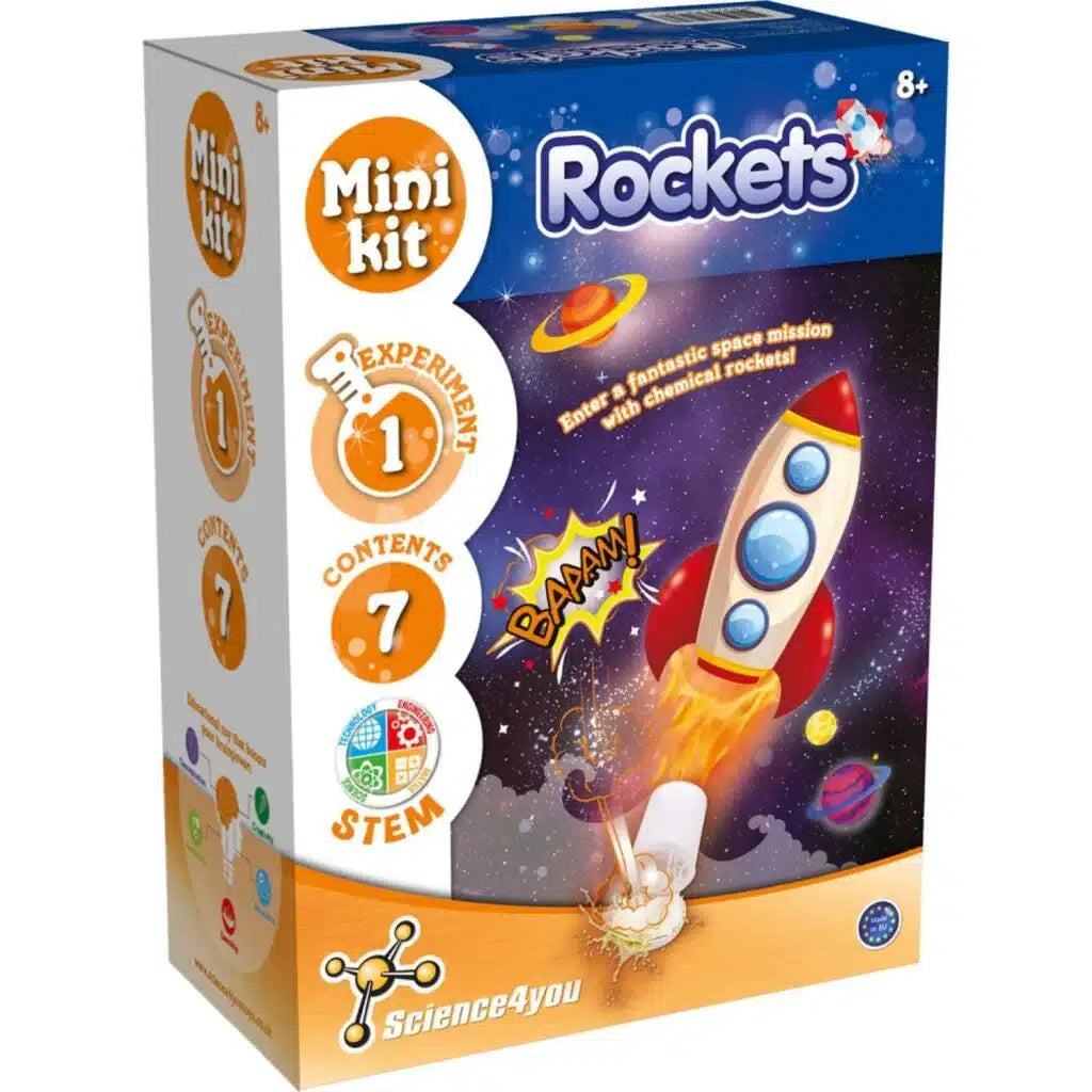 Science4you entdeckt, wie eine Rakete funktioniert
