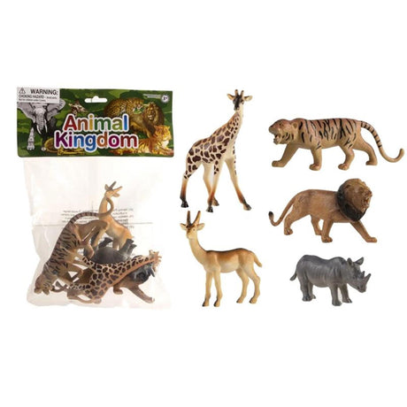 Tierreich Wildtiere 12-15cm Beutel mit 5 Stück