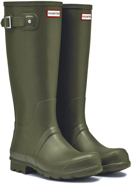 Hunter – Regenstiefel für Herren – Original Tall Wellington – Olivgrün – Größe 47eu