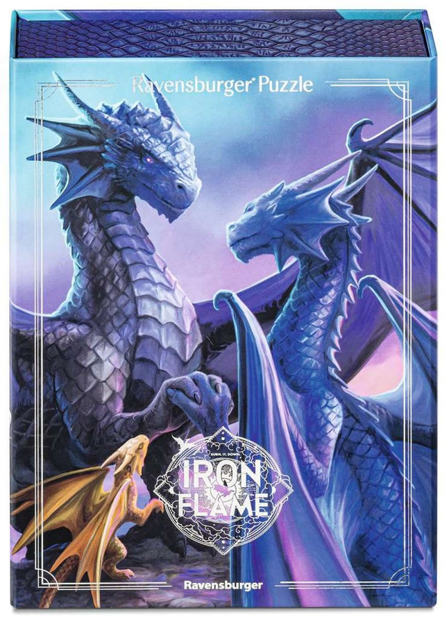Ravensburger iron flame puzzel 500 stukjes | romantasy collection | rebecca yarros fantasy legpuzzel