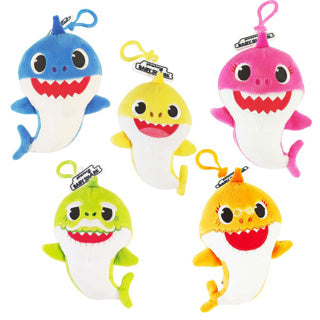 Babyshark Plüsch-Schlüsselanhänger sortiert | 12 Stück