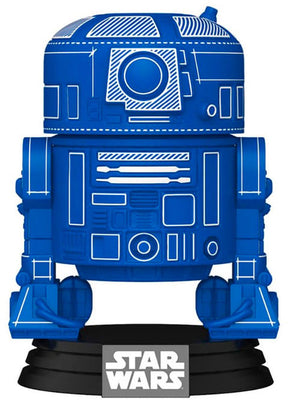 Funko Star Wars R2-D2 (Blaupause) Vinylfigur 798 Unisex Pop! - neutral - Standard