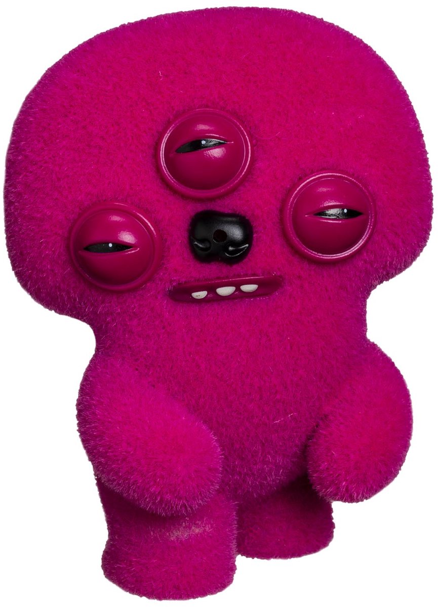 Fugglers farting figuren - annoyed alien purple - monster met scheetgeluiden