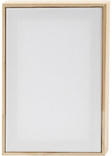 Creativ Company bespannte Leinwand mit Rahmen 280gr. 15,8 x 23,8 cm – weiß