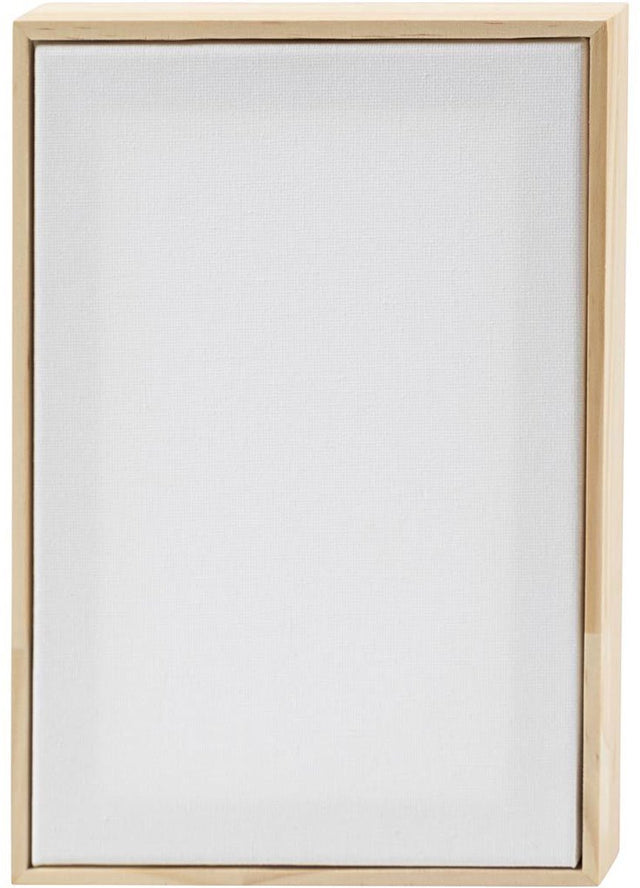 Creativ Company CC bespannte Leinwand mit Rahmen 15,8 x 23,8 cm 280 gr 10 Stk