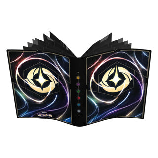 Ravensburger Disney Lorcana TCG – Lorcana Classic Logo Lorebook-Kartenportfolio