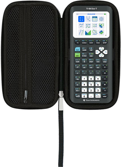 Texas Instruments – Ti-84 Evo-T mit Schutzhülle – Grafikrechner – Prüfungsständer