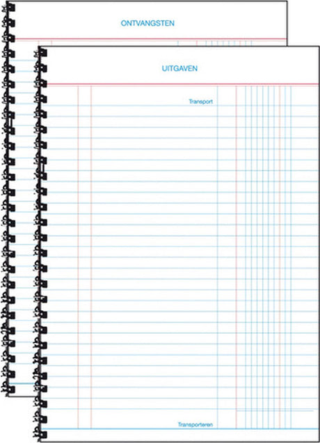 Sigel Kassenbuch - Express - A5 Hochformat - Spiralbindung - 50 Blatt - SI-30280