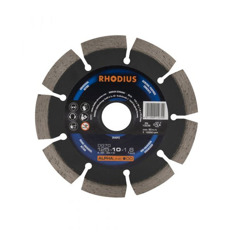 Diamanttrennscheibe Alphaline 125x10
