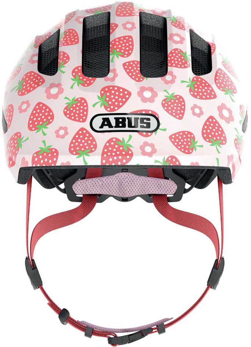 Abus Helms Smiley 3.0 LED Rose Strawberry M 50-55 cm