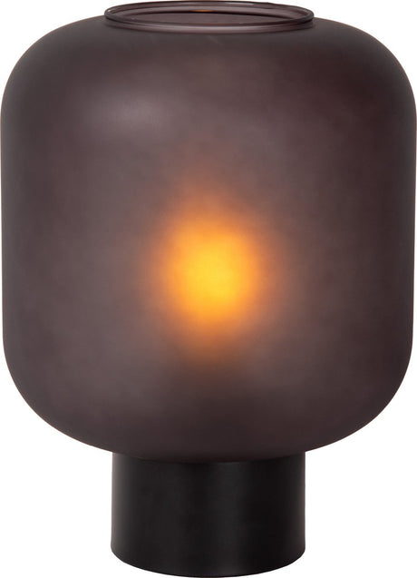 Lucide eloise - Tischlampe - ø 21 cm - 1xe27 - schwarz