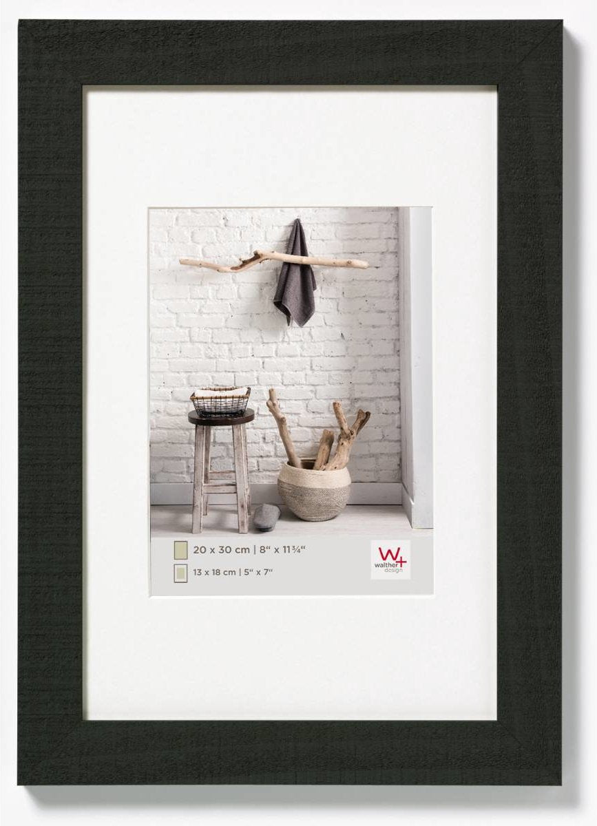 Walther Home - Holzrahmen - Fotogröße 30x45 cm - Schwarz