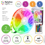 Partyfun Lights LED-Streifen USB 2 Meter IP65