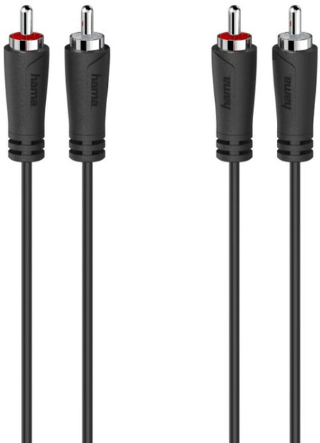 Hama 2 x rca cable 00205258 3 m black