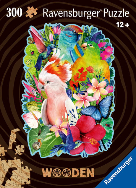 Ravensburger Holzpuzzle schöne Vögel - Puzzle - 300 Teile