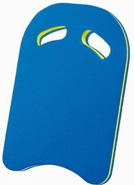 Beco Schwimmbretttritt mit Griffen – blau gelb