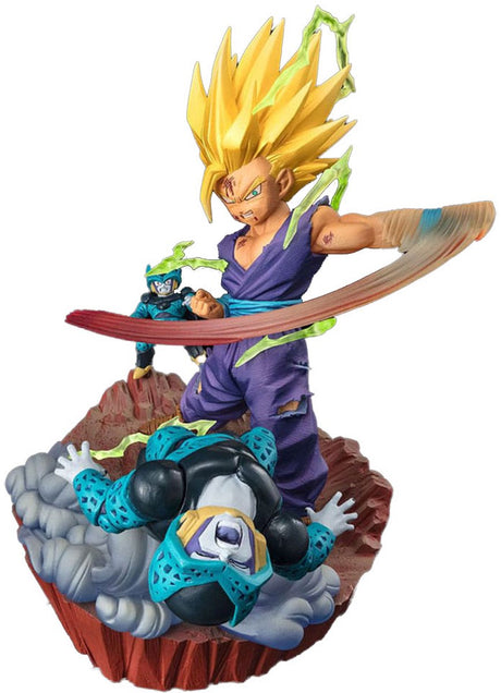 Tamashii Nations Bandai Dragon Ball Figuartszero Extra Battle PVC-Statue Marshall Super Saiyajin 2 Son Gohan -Anger Exploding Into Power- 20 cm Statue