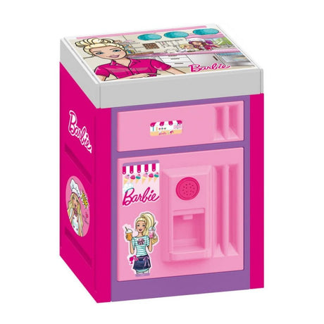 Dolu Barbie-Kühlschrank + Sound Pink Lila