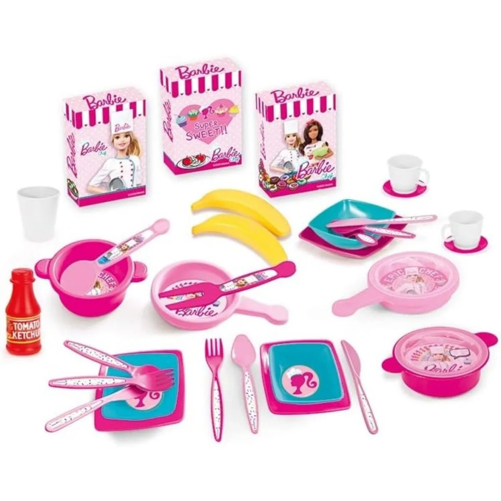 Dolu Barbie Spielküche + Sound Pink