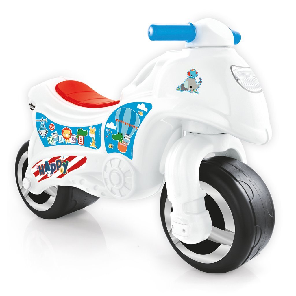 Dolu Fisher Price Laufmotor weiß blau rot