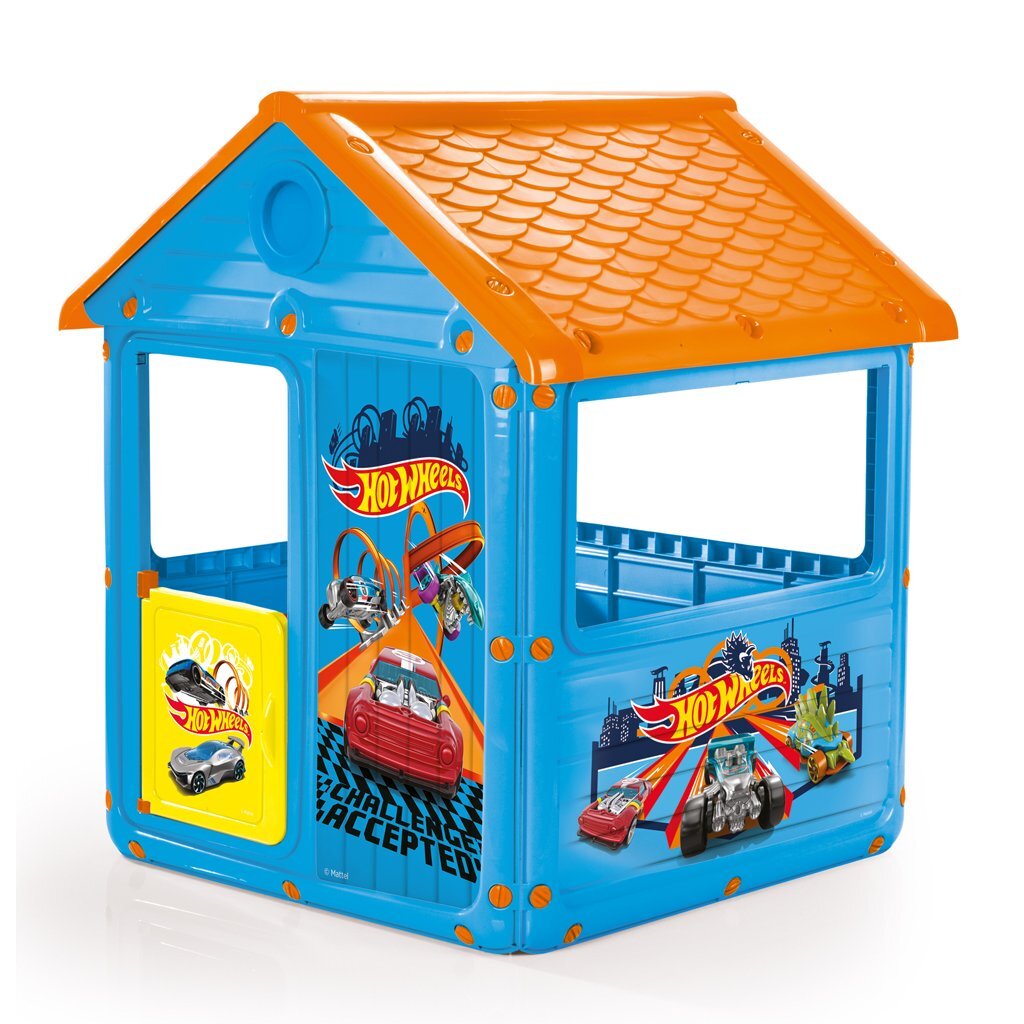 Dolu Hot Wheels Spielhaus 125x100x104 cm blau orange
