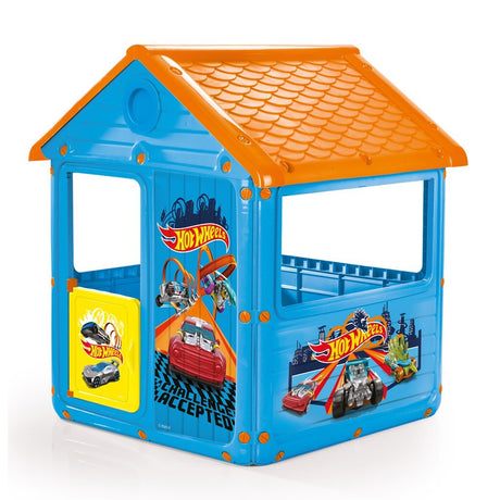 Dolu Hot Wheels Spielhaus 125x100x104 cm blau orange