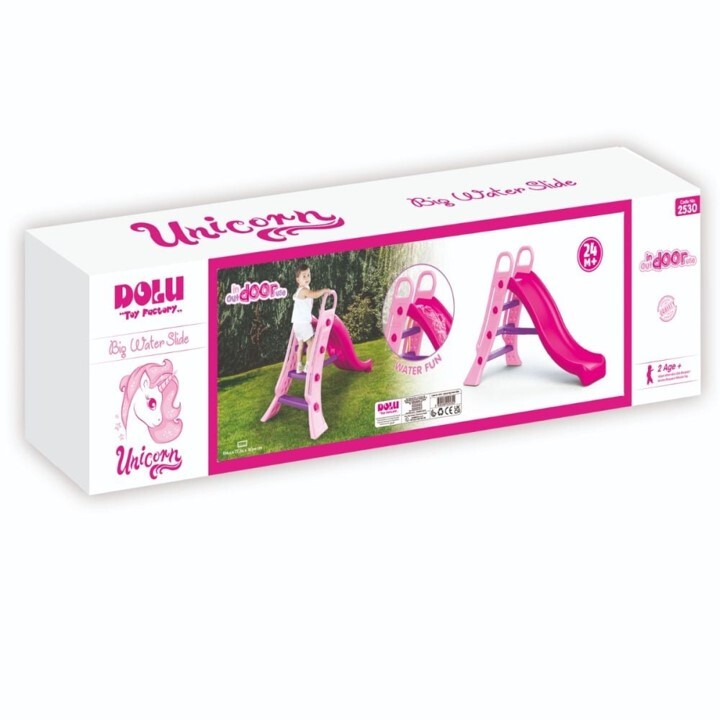 Dolu Dolu Slide Großes Einhorn Rosa