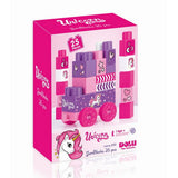 Dolu Dolu Unicorn JumBlocks Zug mit 25 Blöcken Pink