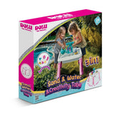 Dolu Sandwassertisch + Zubehör rosa weiß
