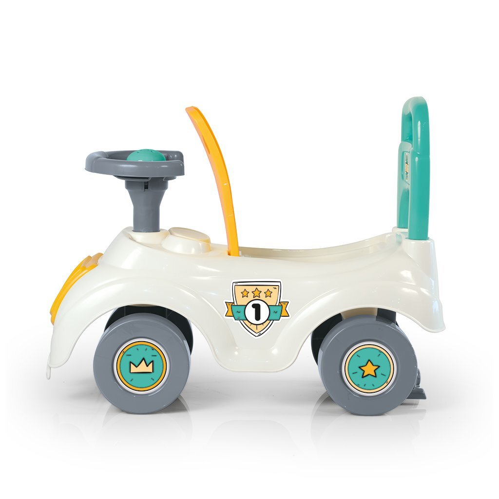 Dolu Laufwagen weiß grün gelb
