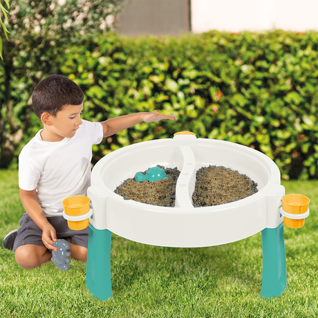Dolu 2-in-1 Wassertisch Sandtisch Wasserbahn außen innen