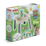Dolu Sand Wassertisch + Zubehör weiß grau