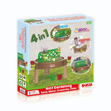 Dolu 3076 4in1 Gartenspieltisch 80x80 cm