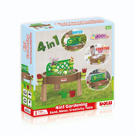 Dolu 3076 4in1 Gartenspieltisch 80x80 cm
