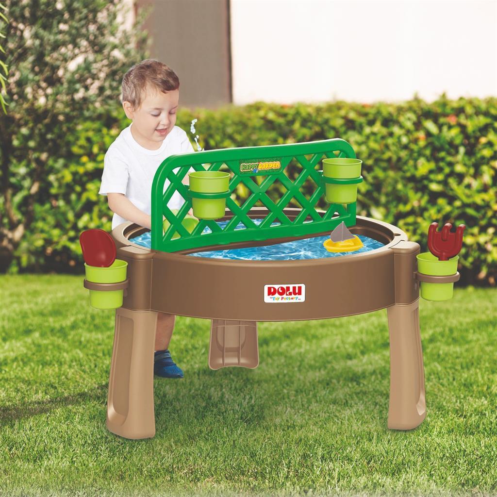 Dolu 3076 4in1 Gartenspieltisch 80x80 cm