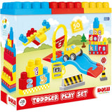 Dolu Blocks Spielset Fahrbahn 50-teilig