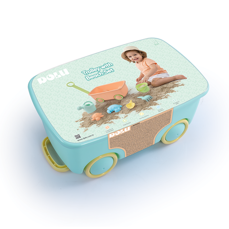 Dolu Strandspielset mit Wagen