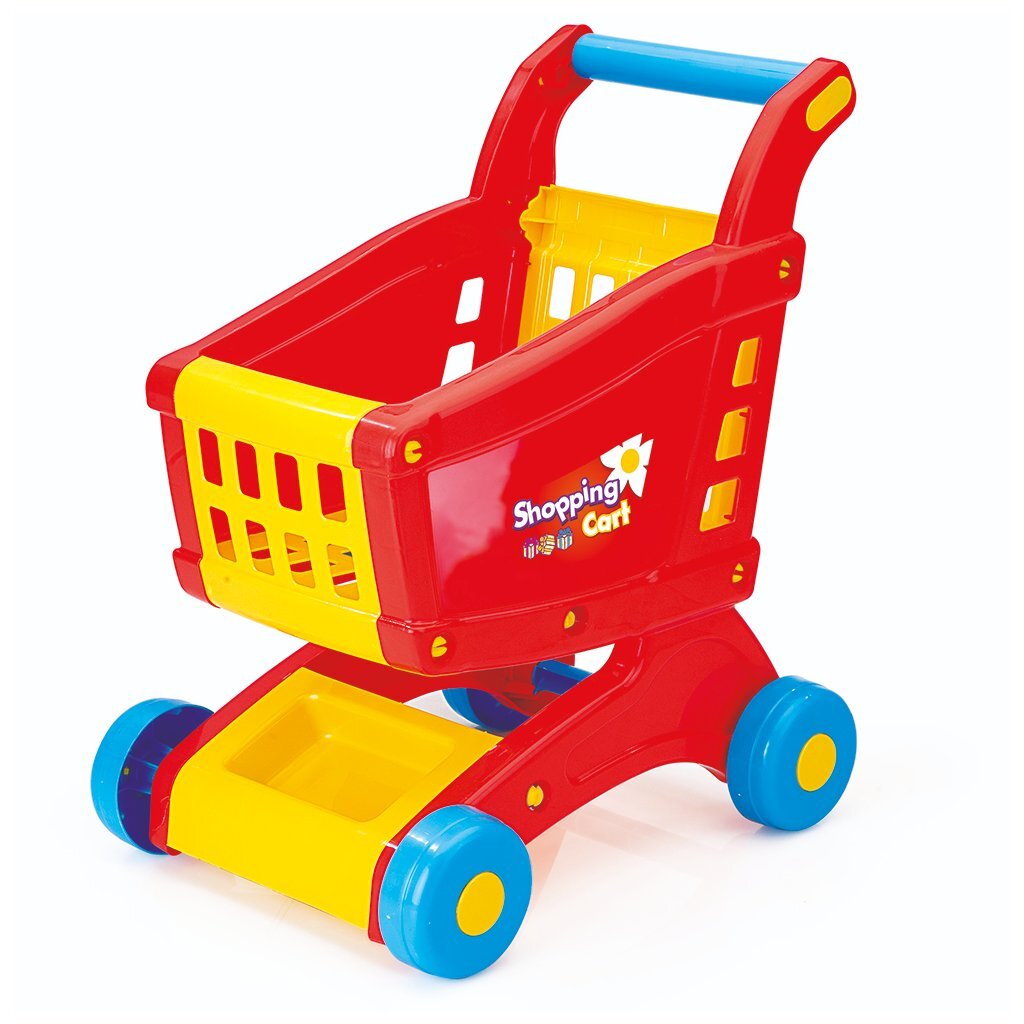 Dolu Einkaufswagen 50x31x43 cm rot gelb blau